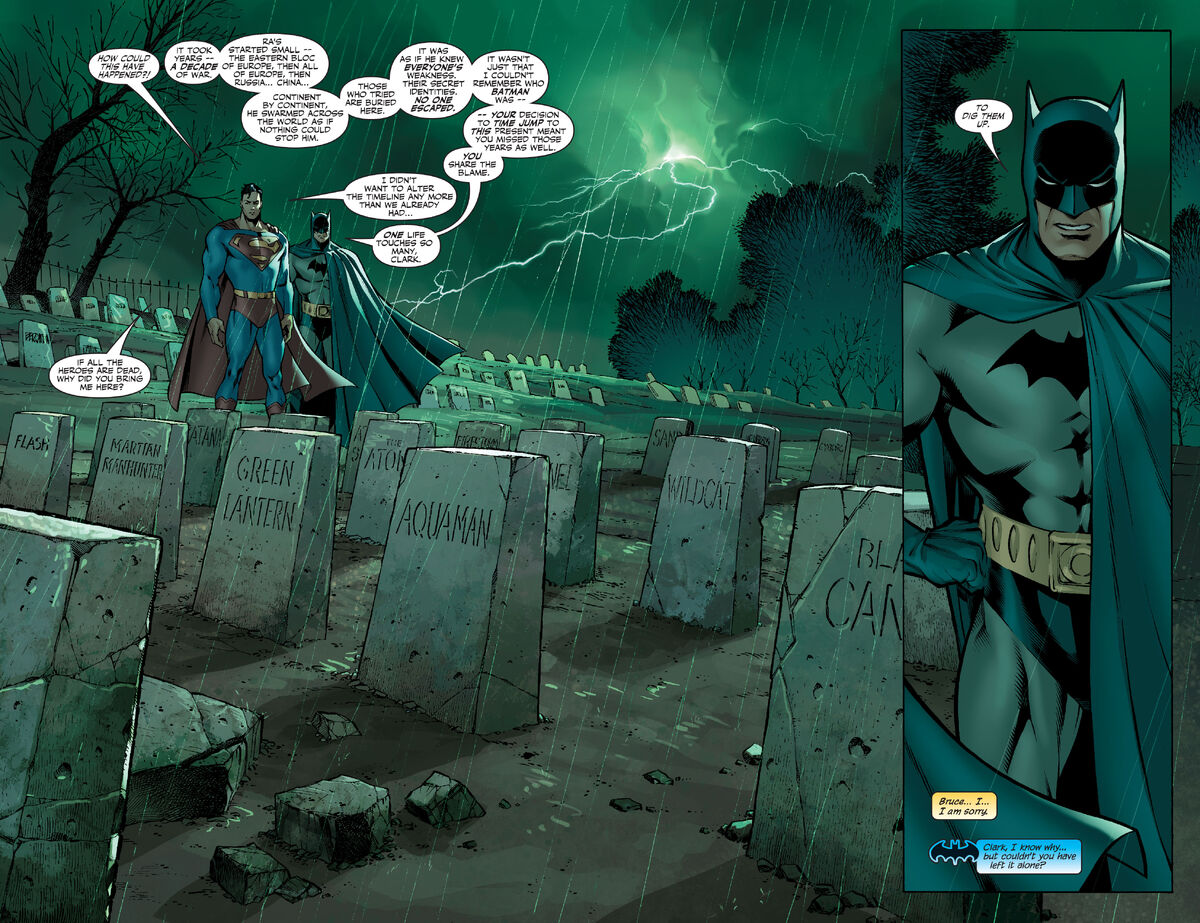 Batman and Superman mourn their losses in &quot;Superman/Batman: Absolute Power&quot;