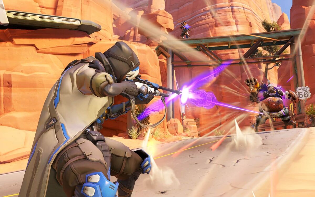 Biotic Rifle Ana new Overwatch hero