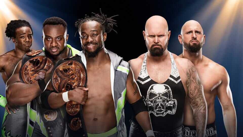 The New Day and Anderson and Gallows face off at WWE Clash of Champions