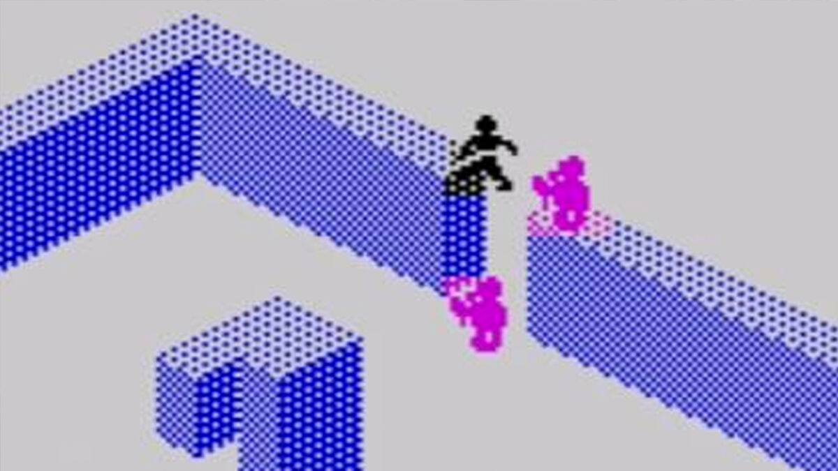 Quicksilva's Zombie Zombie on the ZX Spectrum