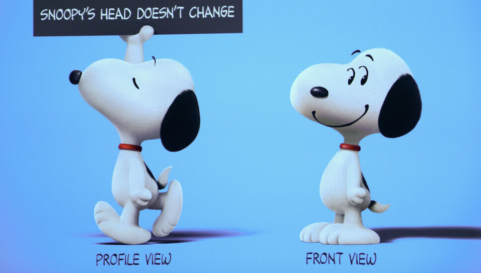 Snoopy Head Peanuts Movie