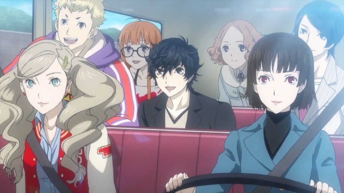 ann takamaki ryuji sakamoto futaba sakura ren amamiya joker protagonist haru okumura yusuke kitagawa makoto niijima persona 5 phantom thieves playstation exclusive