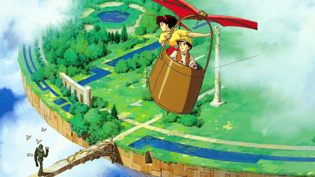 Sheeta and Pazu, Castle in the Sky