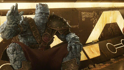 Why Korg Will Be Your New Favourite Marvel Character