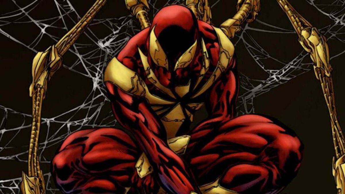 iron spider armor comics