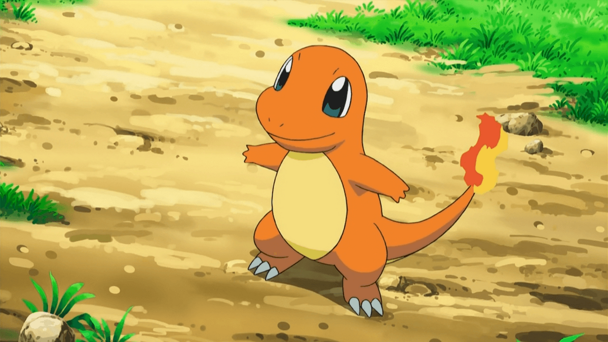 Charmander with Backdrop