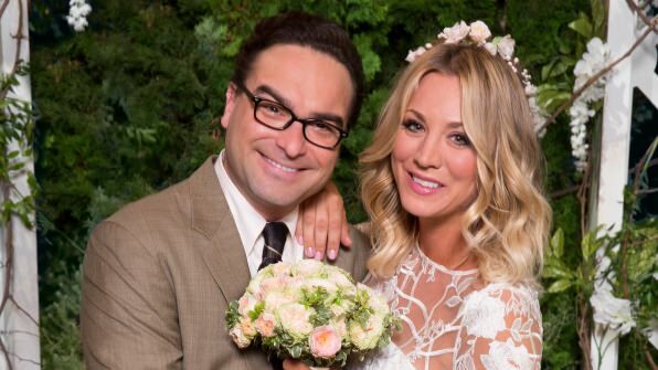 big bang theory leonard and penny in vow renewal ceremony