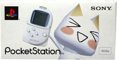 PocketStation Promo of a white model