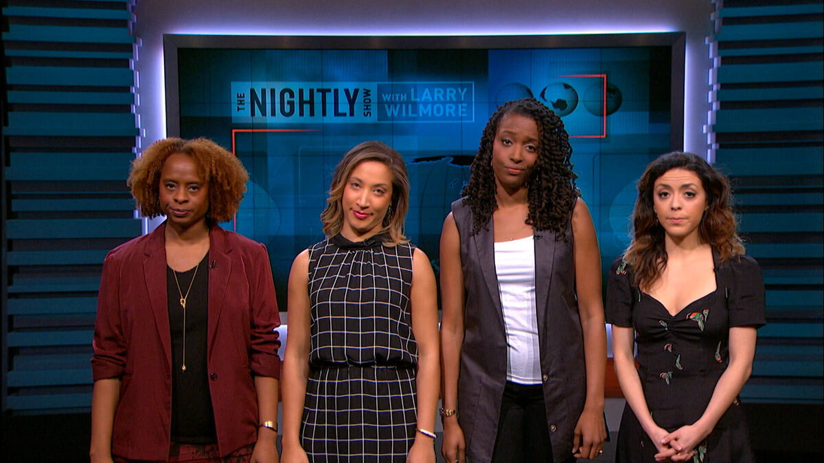 the nightly show female contributors