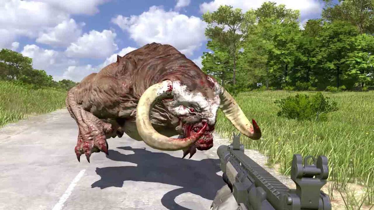 Serious Sam 4 bull charge