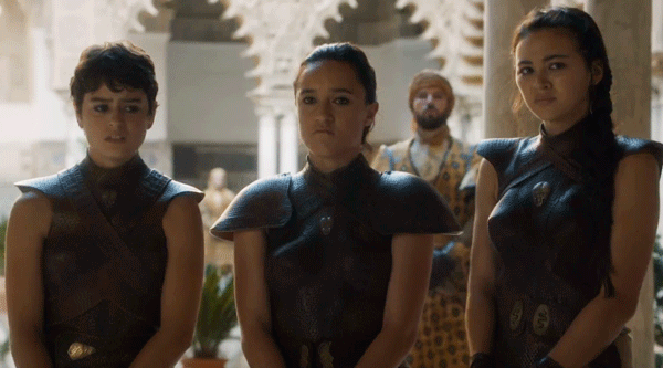 The Sand Snakes gloomy looks