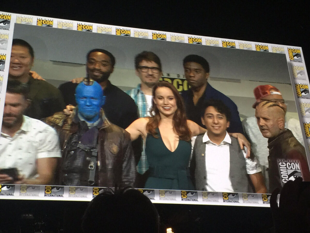 The big Marvel Comic-Con photo