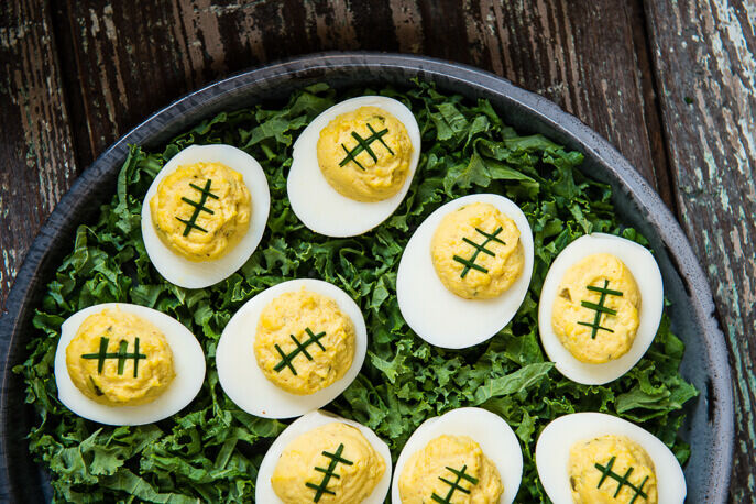 football-deviled-eggs