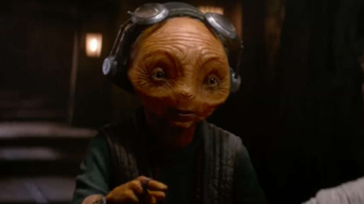 Star Wars' Maz Kanata had a really creepy original design