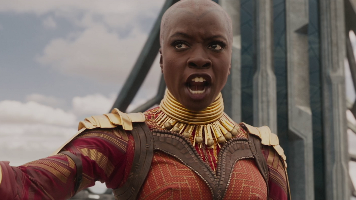 Danai Gurira as Okoye in &#039;Black Panther&#039;