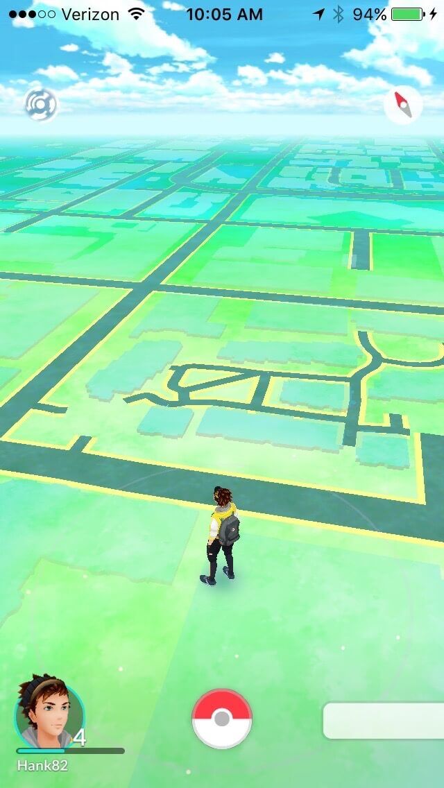 Pokemon Go Starter Walking Around