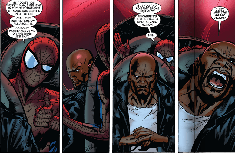 Spider-Man Luke Cage Avengers 002