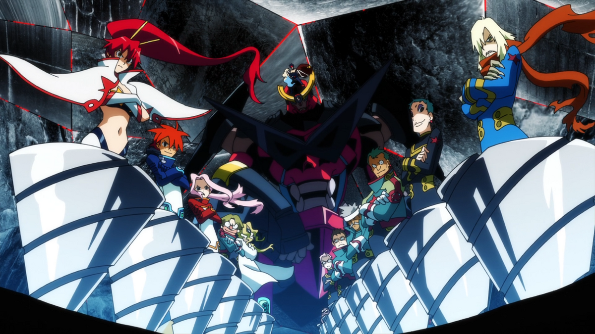 best mecha anime Tengen Toppa Gurren Lagann