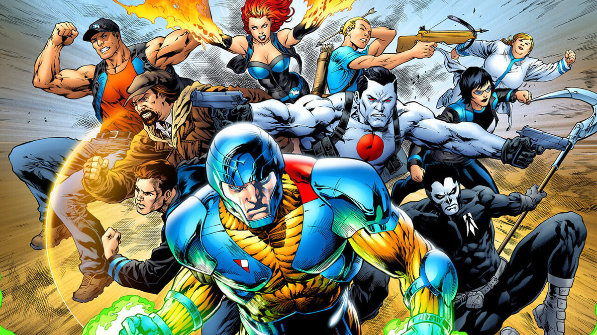 Valiant Comics Entertainment Splash