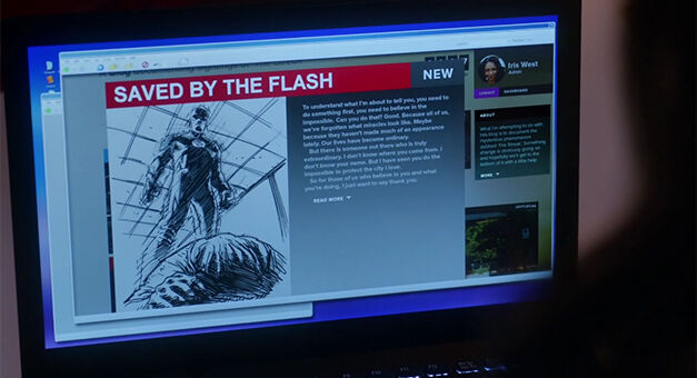 Iris' blog in &amp;quot;The Flash Is Born&amp;quot;