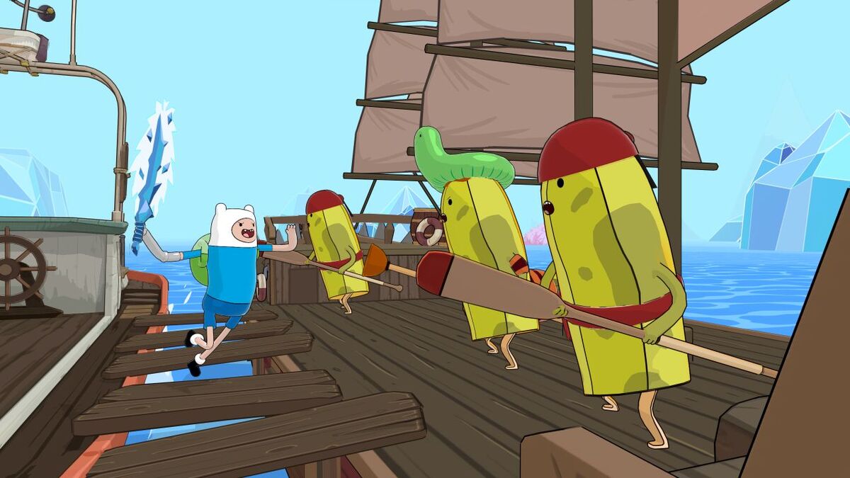 Adventure Time: Pirates Of The Enchiridion Battle