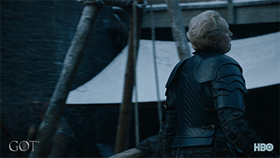 Tormund Giantsbane Brienne of Tarth Game of Thrones Season 7 Premiere