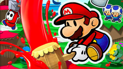 'Paper Mario: Color Splash' Comic-Con Preview