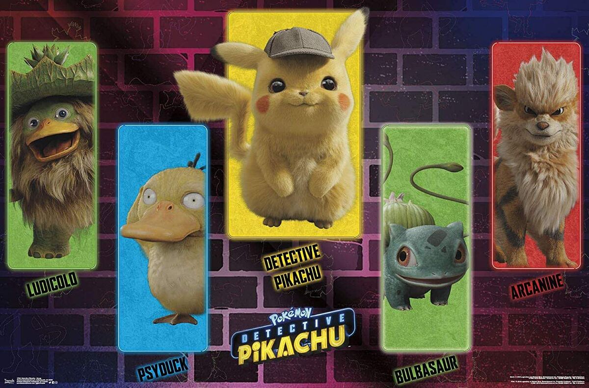 Detective Pikachu poster