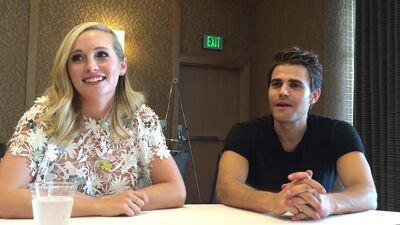 'The Vampire Diaries': Candice King and Paul Wesley Interview