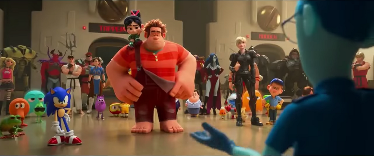 Some of the video game cameos from Ralph Breaks the Internet