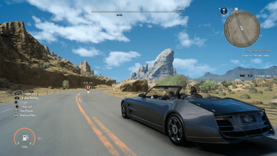 'Final Fantasy XV' Almost Had a Car Rally VR Game