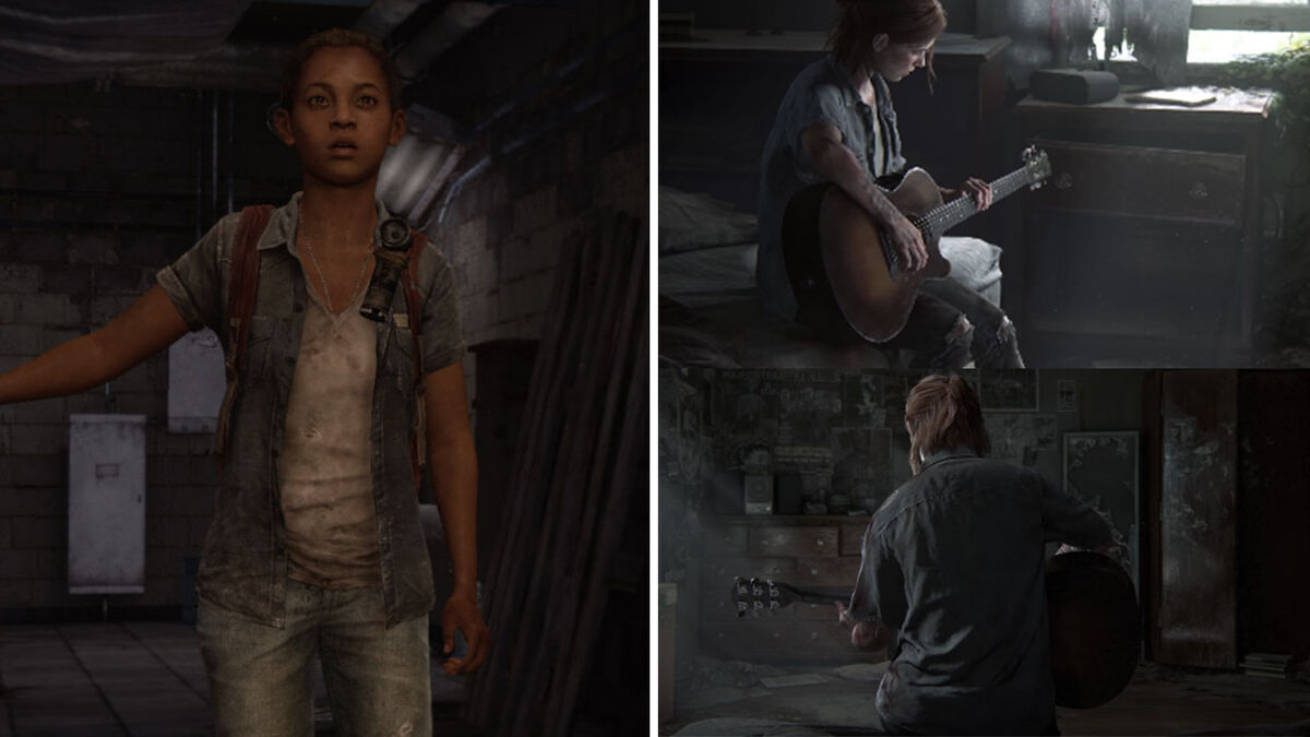 All Guitar Songs (Cutscenes) - The Last of Us Part II (PS4 Pro) 4K HDR 