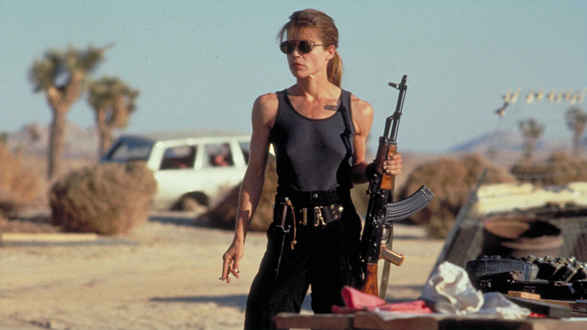 terminator 2 sarah connor linda hamilton