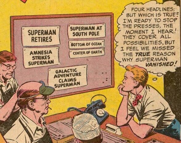 Jimmy Olsen #4 - Disappearing Superman