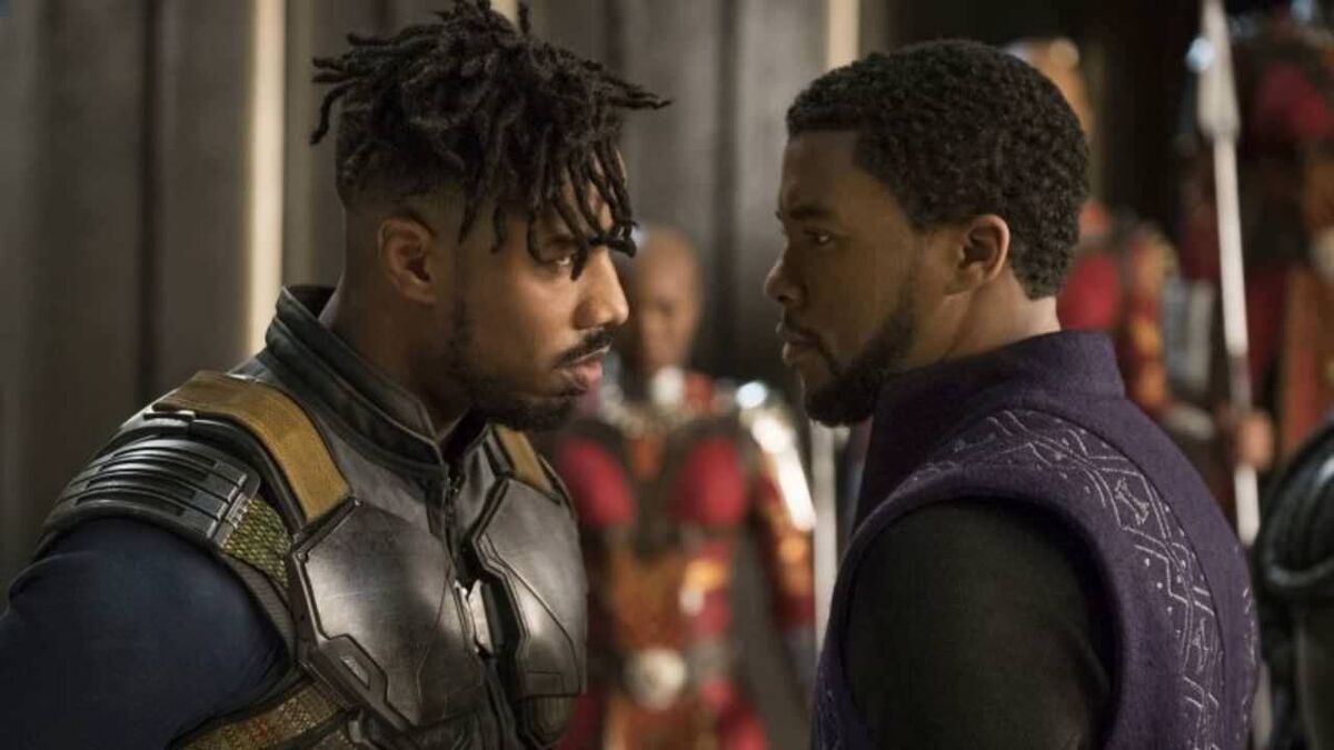 black panther killmonger tchalla