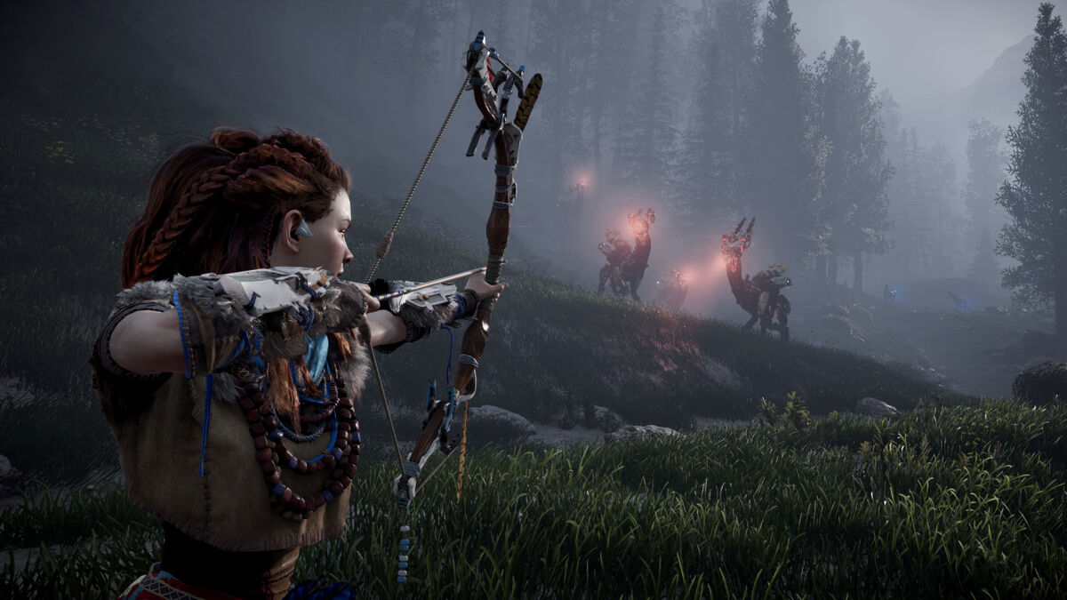 Horizon Zero Dawn on PS4 Pro