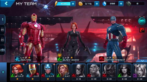 marvel future fight team building