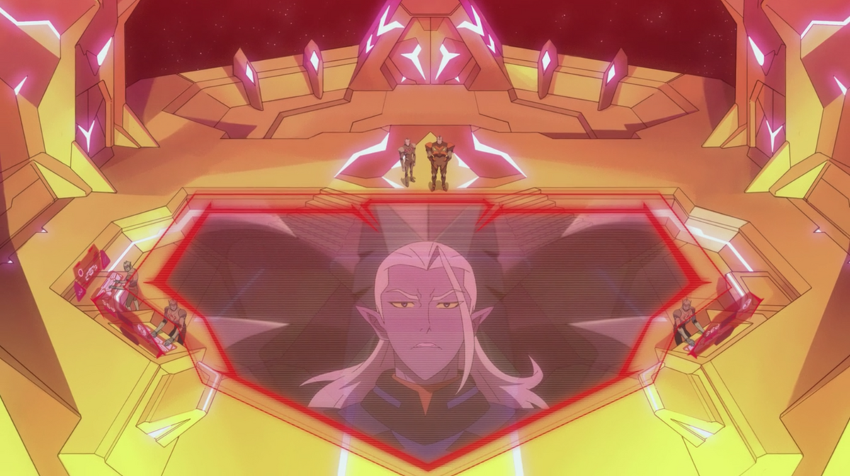 Lotor addresses his empire