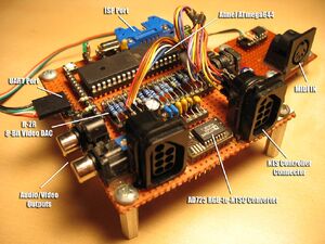 Uzebox board
