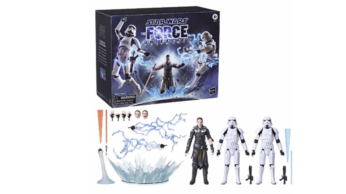 New images of Black Series Starkiller set coming Sept 22. Full