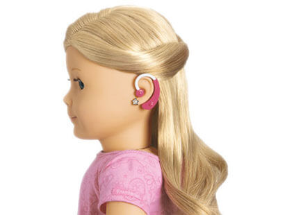 american girl doll with hearing aid