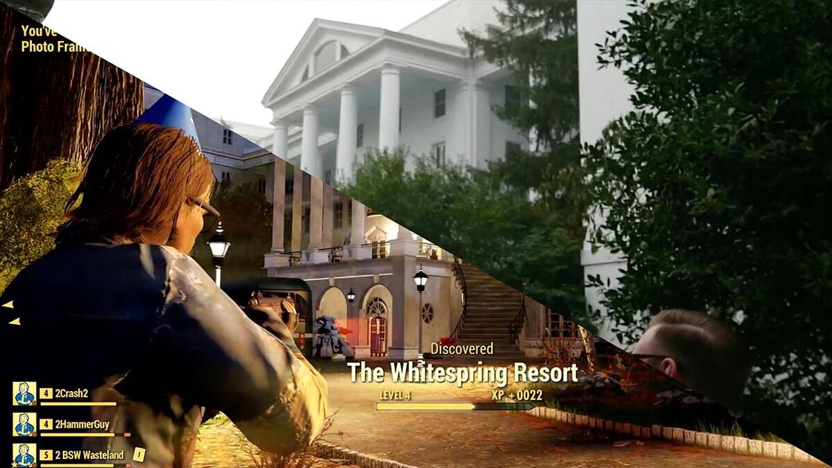 Fallout 76 environmental storytelling Greenbrier Hotel Whitespring Resort