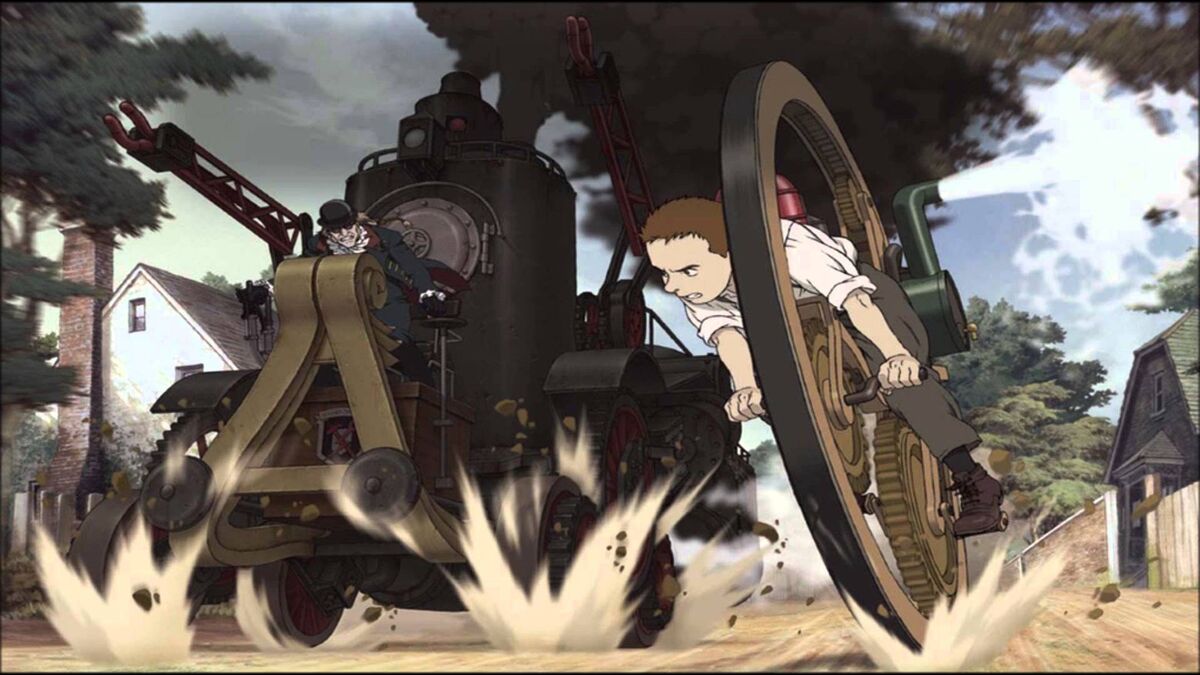 anime to watch with your grand parents Steamboy