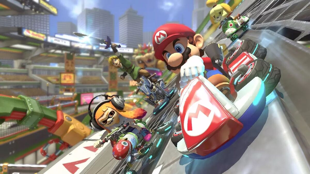 Mario Kart 8 Deluxe Nintendo Switch Game Deals 100% Official