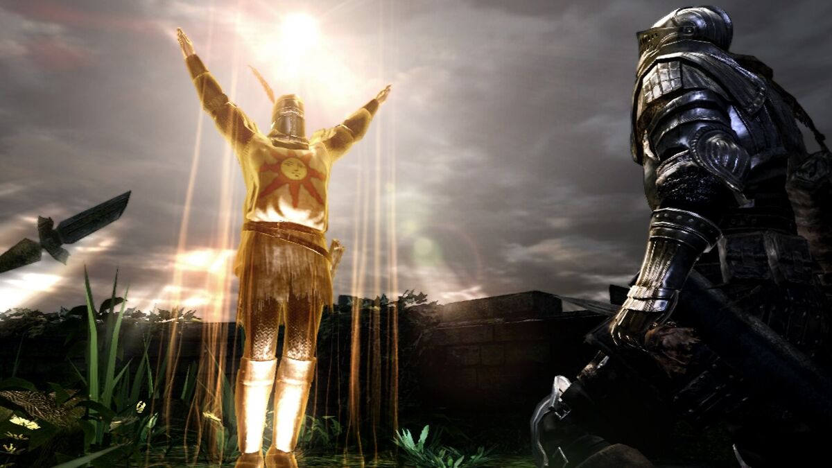 Dark Souls Solaire NPC praise the sun