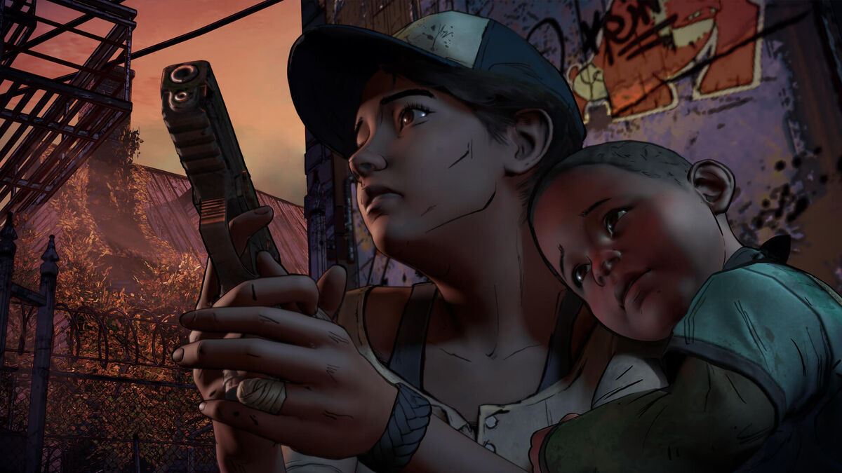 Clem and AJ, The Walking Dead Season 3