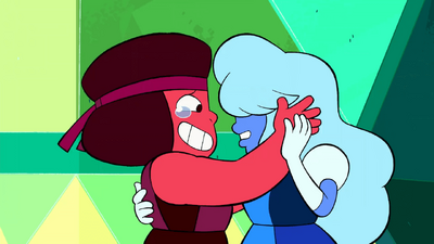 One 'Ship to Rule Them All: Ruby and Sapphire from 'Steven Universe'