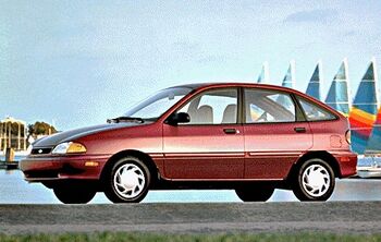Ford Festiva Aspire Cars Of The 90s Wiki Fandom