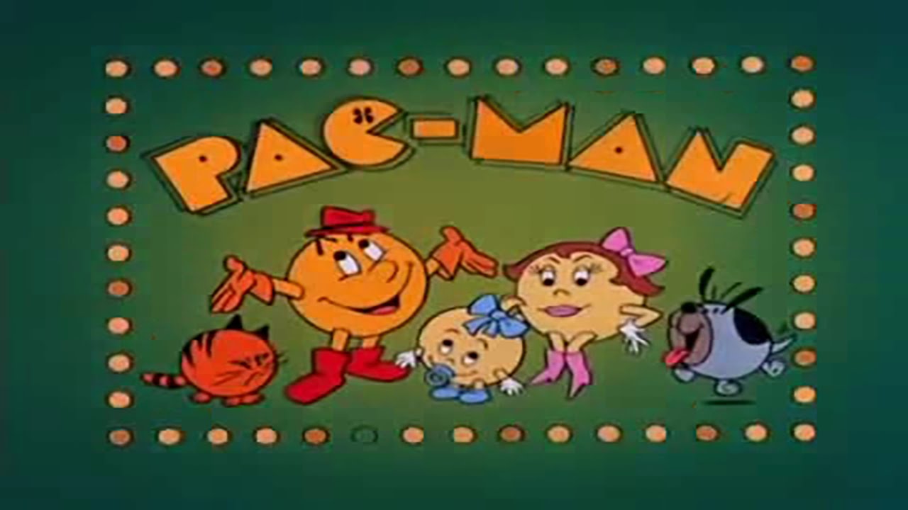 pac man cartoon 1983