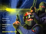 Counter-Strike title screen